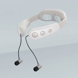 เครื่องนวดคอแบบพกพา รุ่นใหม่ ขายดี มีสินค้าในสต็อก ชาร์จผ่าน USB แบตเตอรี่ใช้งานได้นาน ฟังก์ชั่นทำความร้อน ควบคุมเวลาด้วยเสียงเพลง - Product Image 1
