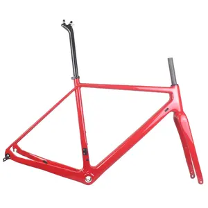 Winowsports自行车车架碎石自行车车架平装盘式制动器自行车零件漆光泽彩色系列公路自行车架