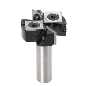 Chèn-phong cách spoilboard bề mặt Router bit vonfram thép mini spoilboard phẳng rabbeting Router bit 4 Carbide chèn - Product Image 1