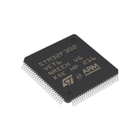 Microcontrolador STM32F302VET6 con Encapsulado LQFP100, Microcontrolador Original, Componentes Electrónicos en Stock