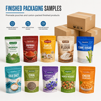 Machine d'emballage pour café en grains, céréales, aliments secs pour animaux, légumineuses, granola, assaisonnements, sachets pré-faits, pochettes, doypacks