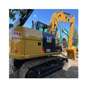 Excavatrice d'occasion Caterpillar 318 d'origine japonaise, modèle CAT318D2, avec pelle hydraulique et marteau à chenilles - Product Image 1