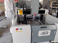 Routeur CNC ATC AR6060 à changement d'outil automatique, machine de fraisage de métaux pour gravure sur aluminium, sculpture et fabrication de moules