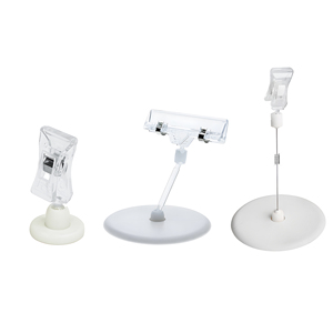 Clips de Plástico Transparente para Etiquetas de Precio, Exhibidores de Precios para Promociones en Supermercados - Product Image 3