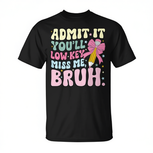 Camiseta Sentimental Farewell para adultos, unisex, manga corta, cuello redondo, gráfico minimalista, estampado digital - Product Image 2