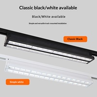 Spot lumineux pour rayonnages de supermarché, éclairage d'appoint pour magasins commerciaux et centres commerciaux, éclairage sur rail coulissant à montage en surface pour magasins de vêtements