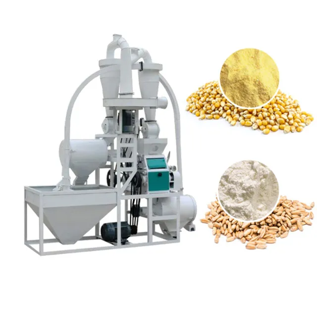 300-500kg/h Pulses grinding machine bean flour mill grain milling machine for commercial use