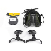 Casque suspendu sur rail de casque Casque tactique pliable Type de casque de protection de ramassage électronique