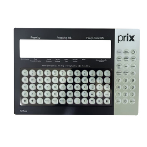 Painel de Membrana com Teclado 4x3 da China com Janela Transparente, Fábrica Profissional - Product Image 1
