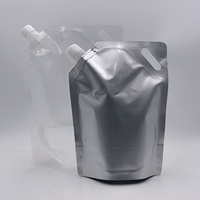50ml 1.5L 3L 5L Désinfection Stérilisation Liquide Sac Gel Hydroalcoolique Pochettes D'emballage Avec Bec