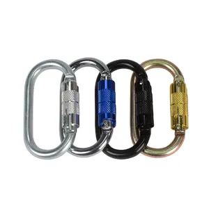 300 densan — <span class=keywords><strong>mousqueton</strong></span> en acier personnalisé, CE, haut de charge, crochet de sécurité <span class=keywords><strong>d</strong></span>'<span class=keywords><strong>escalade</strong></span>, verrouillage automatique, Logo personnalisable - Product Image 1
