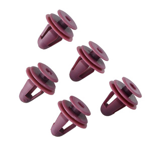 Car <b>Door</b> Panel Clips D43 Nylon Interior Plastic Soundproofing Clips For Auto Interior <b>Trim</b> - Product Image 1