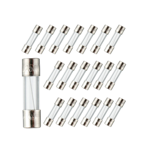 Fusible métallique à fusion rapide 5x20mm 1A-20A 125V/250V certifié RoHS VDE pour basse tension F5AL F1AL250V, pour micro-ondes et circuits automobiles - Product Image 1