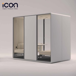 Cabina Telefónica Acústica Moderna <span class=keywords><strong>para</strong></span> Oficina, Sala de Entrevistas con Aislamiento y Protección Acústica <span class=keywords><strong>para</strong></span> Reuniones de Oficina - Product Image 3