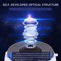 Projecteur de lumière nocturne LED Galaxie Planétarium pour enfants et adultes, lampe en plastique, nouvelle chambre moderne, nébuleuse nuage, rotation à 360 degrés, maison