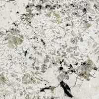 Table à manger irrégulière en quartzite naturel de Patagonie, 2000x950mm, base en métal brillant, vente en gros pour salle à manger