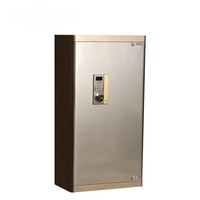 Eonluxe Boîtier de rangement et de présentation en métal pour montres mécaniques à remontoir automatique, 8 emplacements, 3 tiroirs, avec serrure à empreinte digitale, pour collection de bijoux