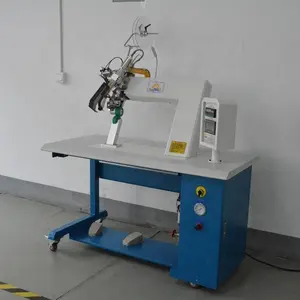 Low maintenance nylon waterproof taping hot air webbing tape seam sealing machine for skit suit and jacket