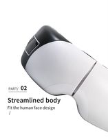 Großhandel Smart Electric Vibration beheizte Therapie Augen massage gerät aus der chinesischen Fabrik mit Luftdruck funktion