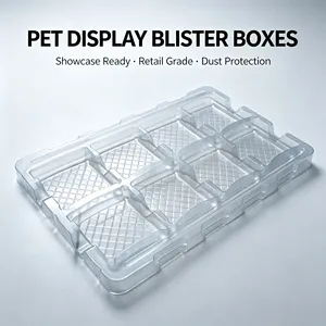 ถาดพลาสติกใส PET PVC สำหรับใส่สินค้า  พร้อมแผ่น PP สำหรับจัดแสดงสินค้าปลีก  อุปกรณ์ฮาร์ดแวร์ - Product Image 5