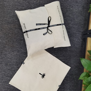Bolsa de tela de algodón con logotipo personalizado Chuanghua, estuche tipo sobre para regalo, embalaje de tela para lencería, ropa interior, funda protectora contra el polvo. - Product Image 3