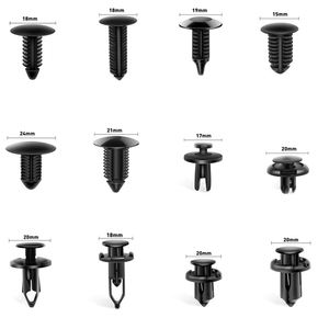 यूनिवर्सल प्लास्टिक कार पैनल फिक्स्ड क्लैंप डोर बम्पर क्लिप्स फास्टनर बकल - Product Image 1