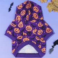 Costume de fête d'Halloween pour animaux de compagnie : tenue de démon, citrouille, lampe, vêtements mignons pour petits et moyens chiens, chiens Teddy, chats - Vente en gros