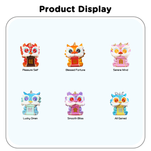 ของขวัญปีใหม่ ตุ๊กตาสัตว์นำโชค ตราประทับเรซิ่น รูปปั้นผู้พิทักษ์ เครื่องรางมงคล สำหรับตกแต่งโต๊ะทำงาน ของที่ระลึก - Product Image 6