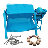 Machine à polir les ongles à tambour rotatif, polisseuse centrifuge à baril métallique avec moteur et engrenage, capacité 200L