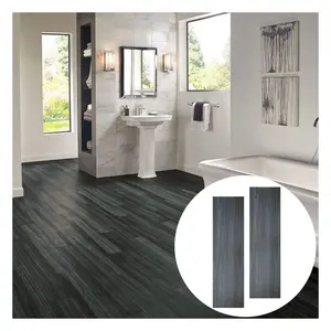 Vinyle de luxe de plancher de LVT flexible imperméable qui respecte l'environnement de 1.8mm sec arrière/auto-adhésif LVP