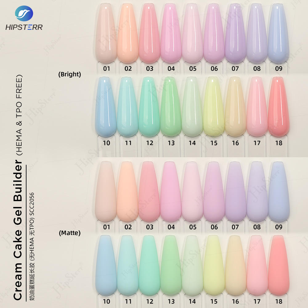 Cream Cake Gel Builder(HEMA & TPO FREE )