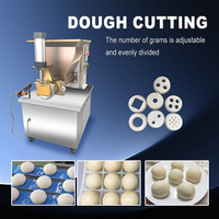 Machine à diviser et à arrondir la pâte automatique en acier inoxydable Meijin pour pâtisserie et pain, haute capacité (30-80 kg/h), poids 60 kg