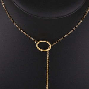 Nuevo Collar de Barra de Moda de Acero Inoxidable Antideslustre al por Mayor 2024 - Product Image 5