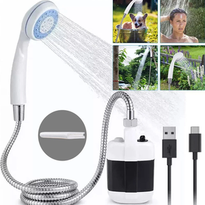 Pompe de <span class=keywords><strong>douche</strong></span> portable Innovation USB Rechargeable Camping <span class=keywords><strong>Douche</strong></span> USB Portable Rechargeable Pompe de <span class=keywords><strong>douche</strong></span> électrique <span class=keywords><strong>pour</strong></span> la randonnée - Product Image 2