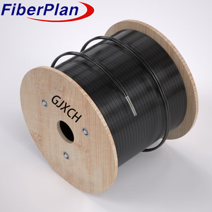 สายเคเบิลใยแก้วนำแสงแบบไฮบริดสำหรับภายนอกอาคาร รุ่น GJYXFCH 1 2 4 คอร์ แบบ Single Mode พร้อม FRP และลวดเหล็ก - Product Image 6