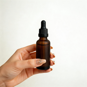 Botella de Vidrio de 15 ml con Gotero Antiderrames para Esencias Cosméticas, Perfumes y Aceites Esenciales, Botella de Viaje, Venta al Por Mayor OEM - Product Image 1