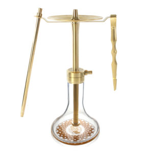 Venta al por mayor de fábrica de alta calidad 304 Acero inoxidable Turquía Hookahs Narguile accesorios para fumar lujo <span class=keywords><strong>Bigboss</strong></span> Shisha Hookah Set - Product Image 1