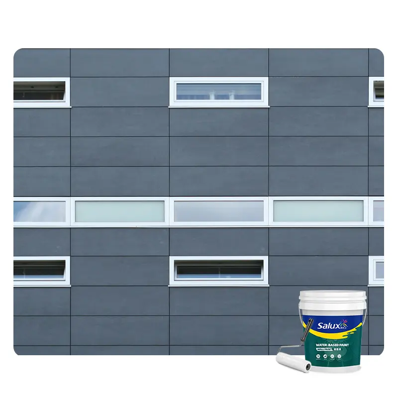 住宅の外装絵画シリコンベースの外壁塗料外壁塗料アルミニウム複合パネル