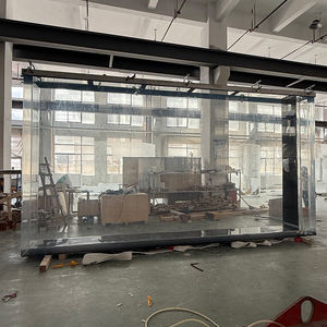 Harga pabrik murah kustom kualitas tinggi modis tangki ikan besar akuarium untuk ikan - Product Image 1