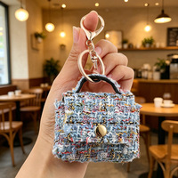 Pendentif Mini Sac de Luxe Léger Créatif Décoratif Porte-clés Pendentif Casque Audio Vente en Gros Chine Modèle 4.15.1