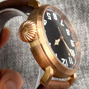 นาฬิกาสีบรอนซ์เรืองแสงสีเขียวเป็นพิเศษสำหรับผู้ชาย PT5000 NH35เคลื่อนไหวนักประดาน้ำขนาดใหญ่200เมตรกันน้ำ - Product Image 4