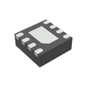 Achetez en ligne des composants électroniques de gestion de l'alimentation (PMIC) 8 WFDFN Exposed Pad RT5797ALGQW en stock - Product Image 1