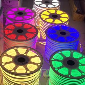 <span class=keywords><strong>Manguera</strong></span> flexible de neón para decoración del hogar, luz <span class=keywords><strong>Led</strong></span> de PVC para exteriores, 360 grados, AC220V, 16MM - Product Image 6
