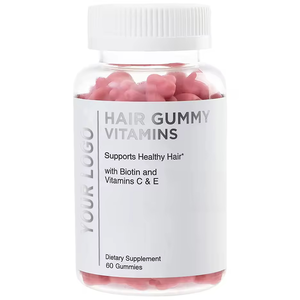Compléments alimentaires de qualité supérieure pour adultes, vitamine biotine, collagène hydrolysé, gommes antioxydantes pour éclaircir les cheveux, la peau <span class=keywords><strong>et</strong></span> les ongles - Product Image 1
