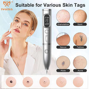 Lápiz inalámbrico para corrección de imperfecciones, removedor de verrugas y lunares con diseño recargable por USB, dispositivo para eliminar lunares - Product Image 2