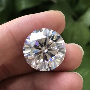 ルースモアッサナイト0.5ct-10ctサイズGRA認定DVVSホワイトラウンドシェイプモアッサナイトダイヤモンド - Product Image 4