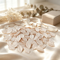 Feuilles et pétales en relief de forme naturelle pour la création de couronnes, accessoires pour cheveux, décorations florales pour robes d'enfants