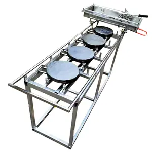 Máquina automática de prensado de masa para Pizza, máquina para hacer tortitas, Chapati/Roti