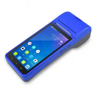 Touchscreen PDA 5,5 Zoll Wireless Handheld Android Pos System Terminal mit 58mm Thermo drucker ZJ6000