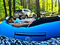 Chaise gonflable de plage ou de Camping, sac de couchage d'extérieur léger et Portable, vente en gros,